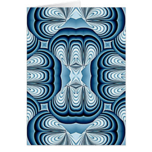 Blaue Abstrakte Spiegel