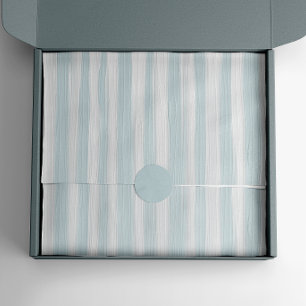 Blaue abstrakte Streifen gestrichen. Nautische Lin Seidenpapier