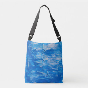 Blaue Abstrakte Tasche