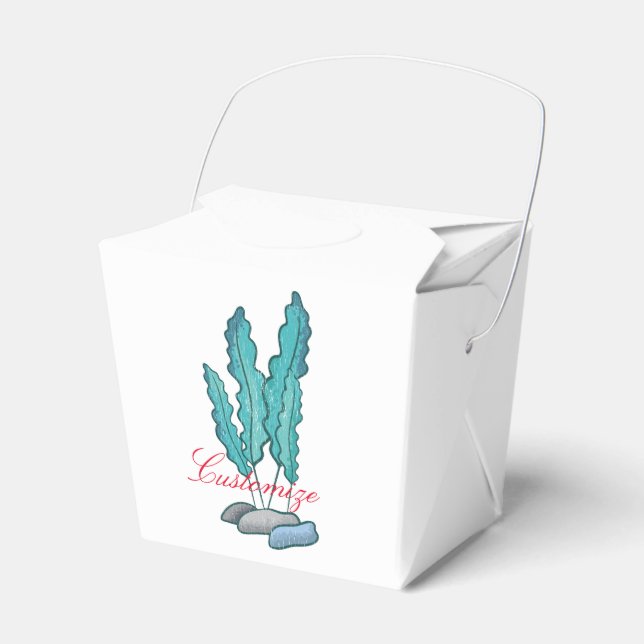 Blaue Algen Thunder_Cove Geschenkschachtel (Vorderseite)