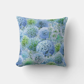 Blaue Alliums Kissen