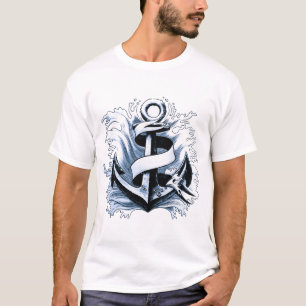 Blaue Anchor T-Shirt