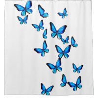 Blaue Aqua-Morphe