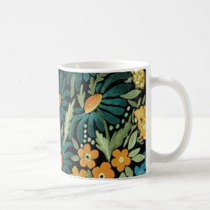 Blaue Aquarellfarben Tasse