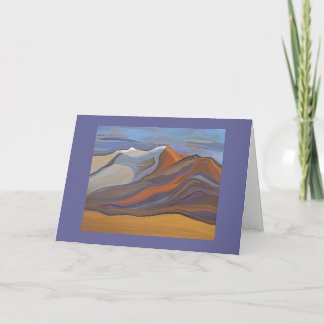 Blaue Aufträge Karte (Vorderseite)