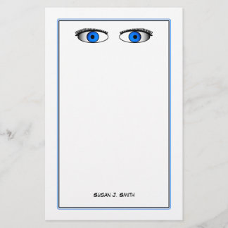 Blaue Augen Briefpapier