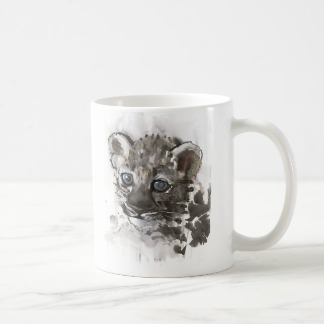 Blaue Augen Kaffeetasse (Rechts)