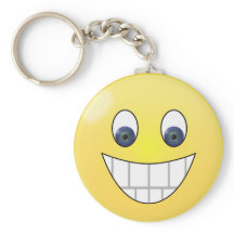 Blaue Augen lächeln Gesicht