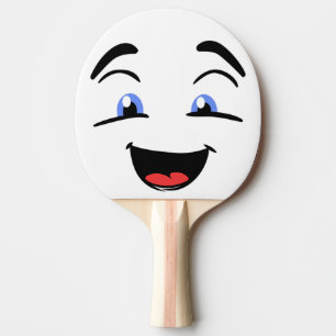 BLAUE AUGEN TISCHTENNIS SCHLÄGER
