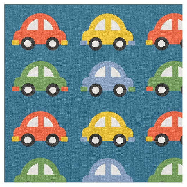 Blaue Autos Stoff (Nahaufnahme)