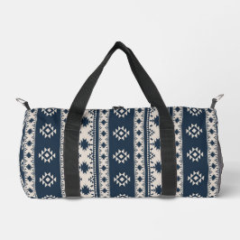 Blaue Aztec Print Cut Sew Tasche