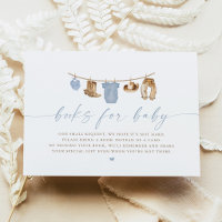 Blaue Baby-Wäscheleine Kleiner Cowboy-Baby-Party