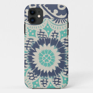 Blaue Batik-Fliese III Case-Mate iPhone Hülle