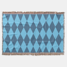 Blaue Bavaria Rhombus-Flaggenmuster Decke