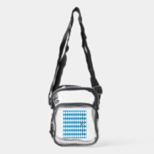 Blaue bayerische Oktoberfest-Brezeln personalisier