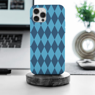 Blaue bayerische Raute-Flaggen-Muster Case-Mate iPhone Hülle