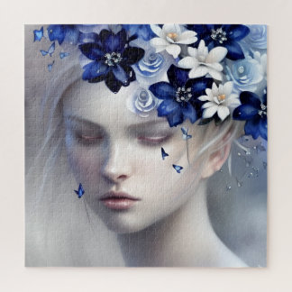 Blaue Belle Puzzle