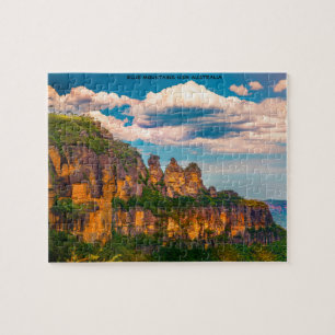 Blaue Berge Australien Puzzle