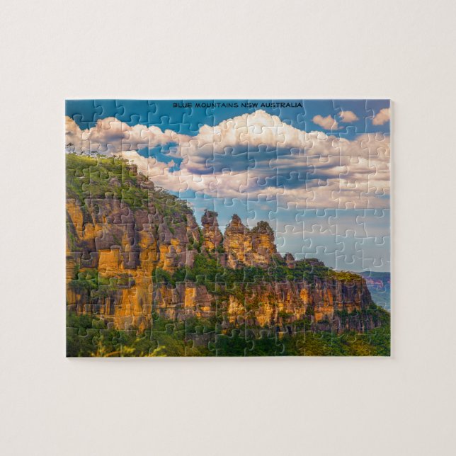 Blaue Berge Australien Puzzle (Horizontal)