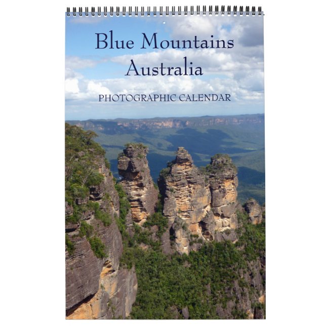 Blaue Berge Kalender (Titelbild)