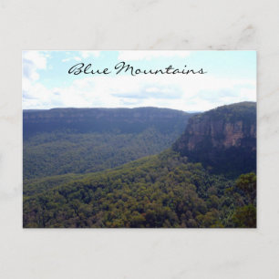 Blaue Berge Postkarte