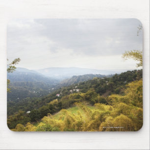 Blaue Berge über dem Schauen von Kingston Mousepad