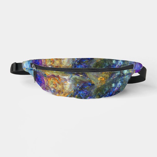 Blaue Bestie Bauchtasche (Vorderseite)