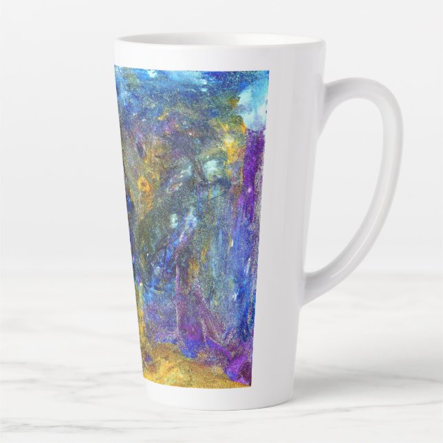 Blaue Bestie Milchtasse (Rechts)