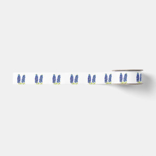 Blaue Blaublüten Texas Texanisch Floral Ripsband