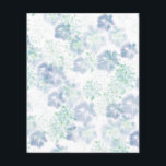 Blaue blühende Blume Blumenmuster Muster der blaue Flyer<br><div class="desc">Gefärbte Krawatte blühende Blume Mode Trend Design Muster Wohngestaltung, Handys, Teppiche, Decken, Vorhänge, Kissen. Moderne koreanische ästhetische Orchideen gefärbte Krawatte Muster in gesättigter Blues und Weiß. Shiburi shibori Farbmuster Wohngestaltung. Tiedye Blume Muster, Regenbogenfarben gefärbte Krawatte</div>