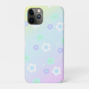 Blaue Blume Blütenfarbenes Muster Case-Mate iPhone Hülle