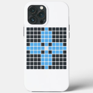 Blaue Blume (Emoji Art) Case-Mate iPhone Hülle