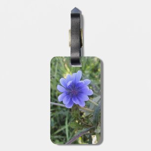 Blaue Blume Gepäckanhänger
