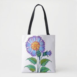 Blaue Blume Halftone Fine Art