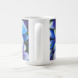 Blaue Blume Kaffeetasse