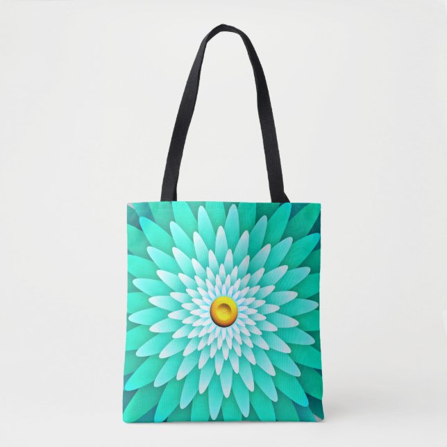 Blaue Blume Mandala-68566 (Vorderseite)
