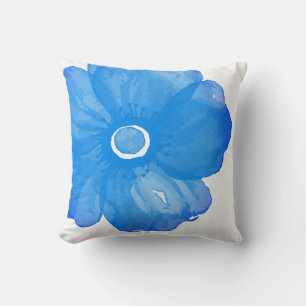 Blaue Blume Pillow Kissen