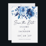 Blaue Blume Save The Date<br><div class="desc">Save the Date blauer Blume</div>