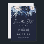 Blaue Blume Save The Date<br><div class="desc">Save the Date blauer Blume</div>