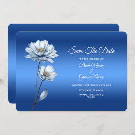 Blaue Blume Save the Date