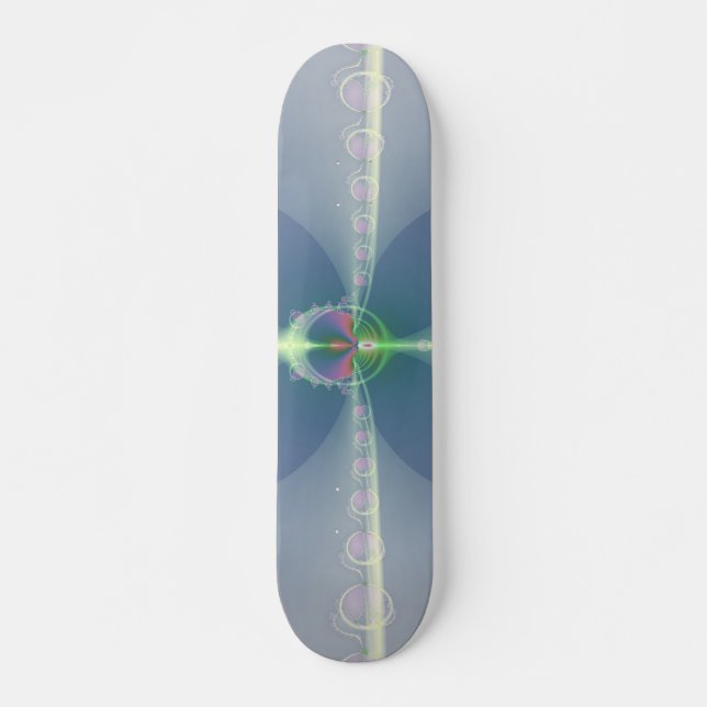 Blaue Blume Skateboard (Vorne)