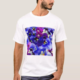 Blaue Blume T-Shirt