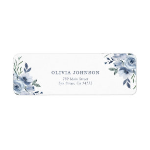 Blaue Blumen Hochzeitsdusche Adresse