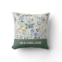 Blaue Blush Cottagecore Wildblumen Name