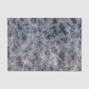 Blaue & Blush-Rosa abstrakte Aquarell-Farbe Seidenpapier