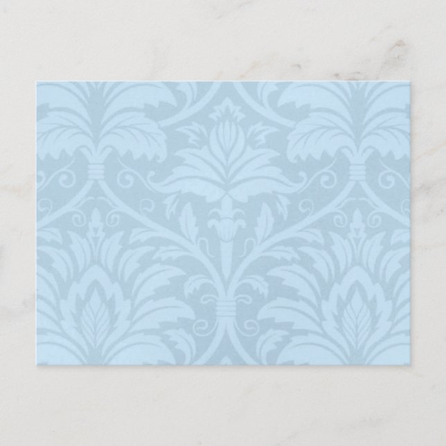 Blaue Blüte Postkarte (Vorderseite)