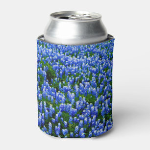 Blaue Blüten Bluebonnets Texas Blumen Kühler Dosenkühler