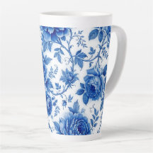 Blaue Blüten Rosen Pfingstrosen Kobaltblau Weiß