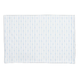 Blaue Bogen und Streifen Pillowcase Kissenbezug