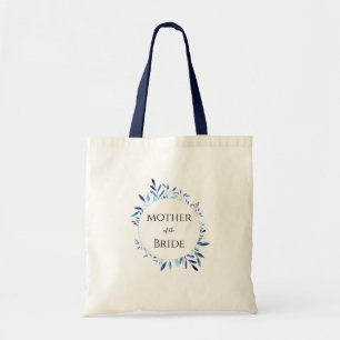 Blaue botanische Wasserfarbenmutter Mutter der Bra Tragetasche
